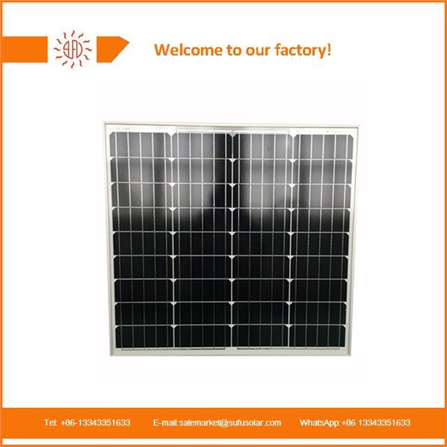 Panel solar monocrystalline