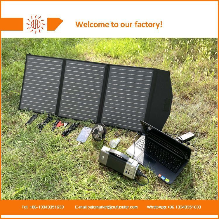 Panel solar untuk stesen janakuasa mudah alih