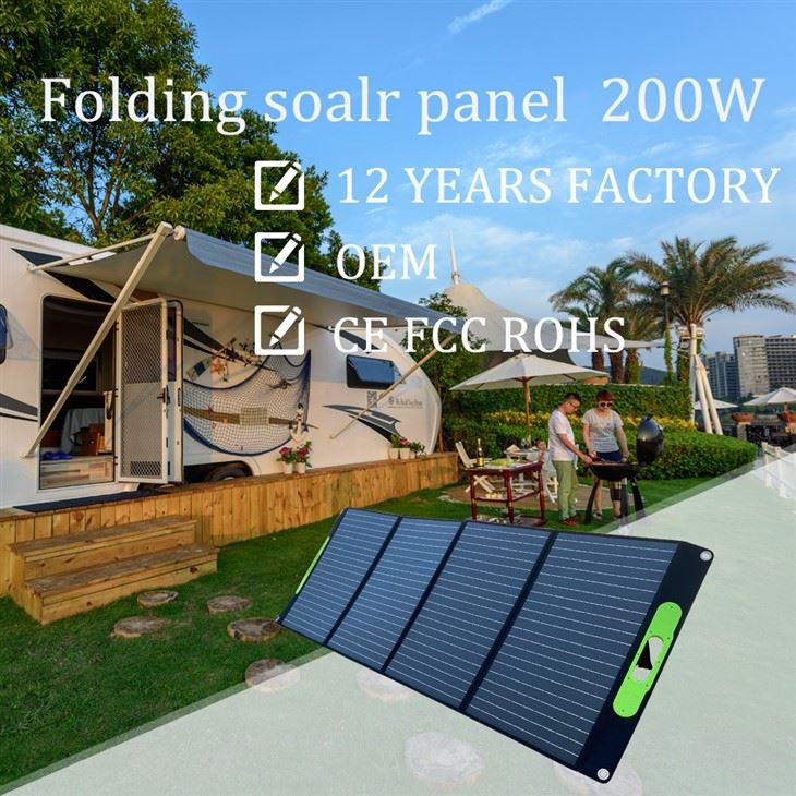 Panel Solar Lipat 200w
